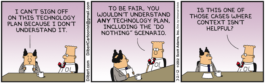 Dilbert Cartoon